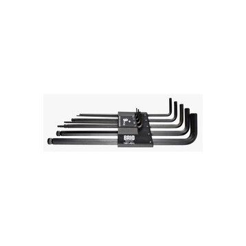 Brio 9 Parça Topbaşlı Uzun 1,5-10 mm Allen Anahtar Seti