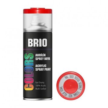 Brio Akrilik Sinyal Kırmızı 400 ml Sprey Boya