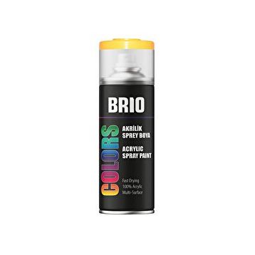Brio B1028 400 ml Kavun Sarı Sprey Boya