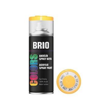 Brio B1028 400 ml Kavun Sarı Sprey Boya