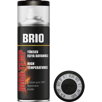 Brio B9005M 400 ml Mat Siyah Sprey Boya