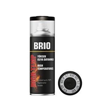 Brio B9005M 400 ml Mat Siyah Sprey Boya