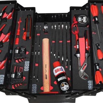 Brio Dolu 5 Gözlü 420 mm Takım Çantası