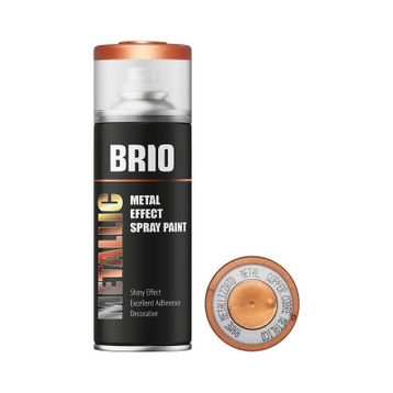 Brio Metalik Bakır 400 ml Sprey Boya