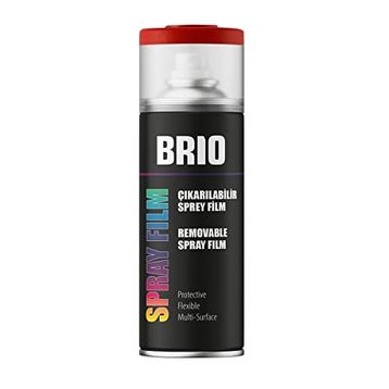 Brio Opak Red 400 ml Çıkarılabilir Sprey Boya