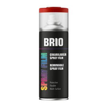 Brio Opak Red 400 ml Çıkarılabilir Sprey Boya