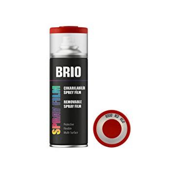 Brio Opak Red 400 ml Çıkarılabilir Sprey Boya