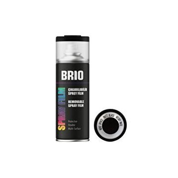Brio Opak Siyah 400 ml Çıkarılabilir Sprey Boya