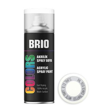 Brio Trafik Beyaz 400 ml Sprey Boya