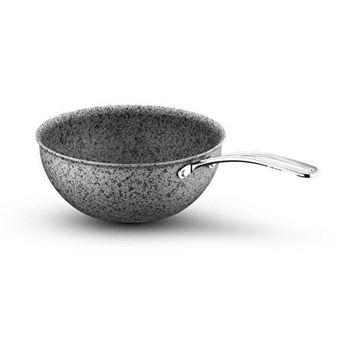 Brioni SH-147 Stone-H Çizilmez Yanmaz Yapışmaz 26 cm Wok Tava