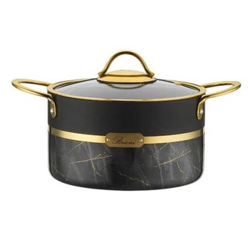 Brioni Sls - 131 Selection 22 CM Siyah Derin Tencere