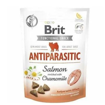Brit 150 gr Functional Snack Antiparasitic Parazit Karşıtı Somonlu Papatyalı Köpek Ödülü
