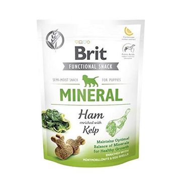 Brit Care 150 gr Functional Snack Sağlıklı Büyümeyi Desteklemek İçin, Tahılsız Jambon ve Yosunlu Fonksiyonel Yavru Köpek Ödülü