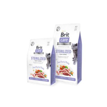 Brit Care 2 kg Ördekli Tahılsız Kısırlaştırılmış Kedi Maması