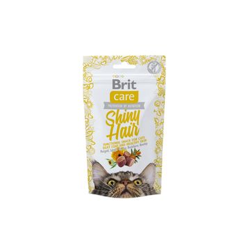 Brit Care 50 gr Functional Parlak Tüyler ve Sağlıklı Cilt İçin Tahılsız Fonksiyonel Kedi Ödülü