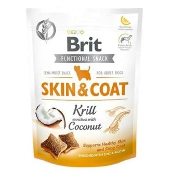 Brit Care Skin Coat Hindistan Cevizi Deri ve Tüy Sağlığı Tahılsız 2x150 gr Köpek Ödülü