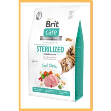Brit Care Sterilized 2 kg Kısırlaştırılmış Tavuk Etli Yetişkin Kedi Maması