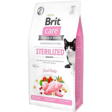 Brit Care Sterilized Sensitive 2 kg Tahılsız Tavşanlı Kısırlaştırılmış Kedi Maması