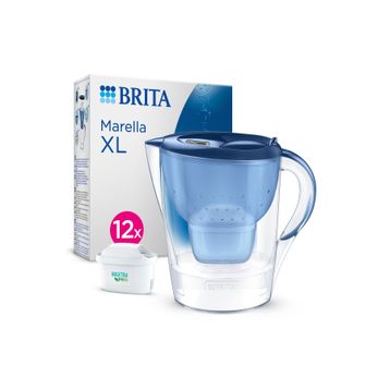 BRITA 3.5 Lt Mavi XL 12x Maxtra Pro Filtreli Su Arıtma Sürahisi
