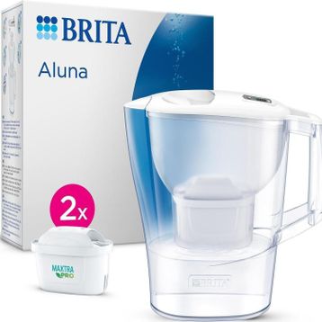 BRITA Beyaz 2.4 Lt Aluna Cool 2x Maxtra Pro Filtreli Su Arıtma Sürahisi