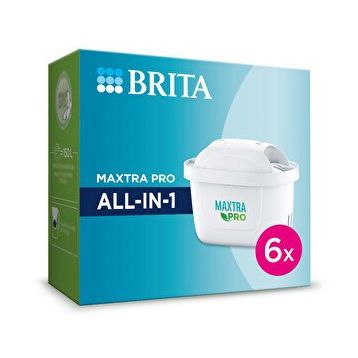 Brita Maxtra Pro All in Beyaz 1 6'lı Yedek Su Arıtma Filtresi