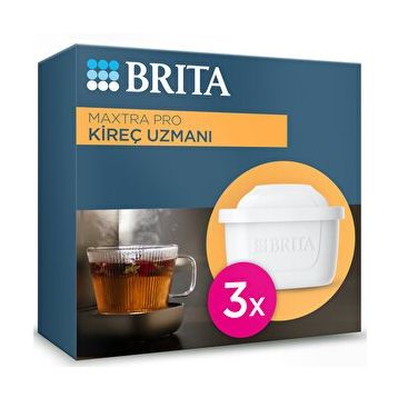 Brita Maxtra Pro Kireç Uzmanı 3'lü Yedek Su Arıtma Filtresi