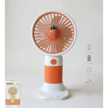 Brokoli Home Avec USB Şarjlı El Fanı I Mini Taşınabilir Yaz Serinleticisi Vantilatör