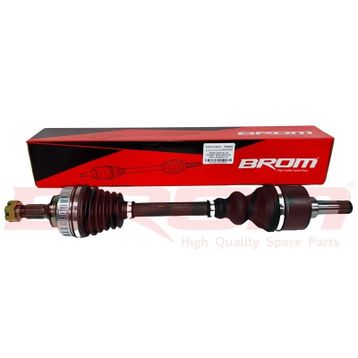 BROM P4003K Peugeot Partner 2.0 HDI Abs'li 29 DİŞ 597 mm Komple Sol Ön Aks