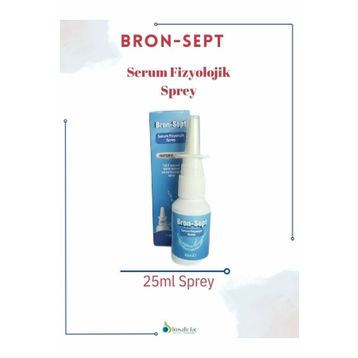 Bron-sept 25 ml Serum Fizyolojik Burun Spreyi