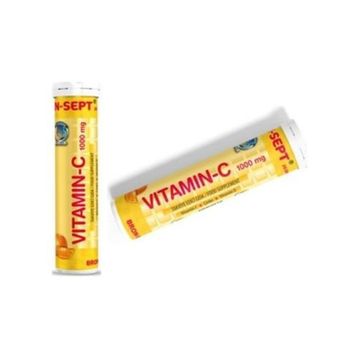 Bron-Sept Vitamin C 1000 mg 20 Efervesan Tablet