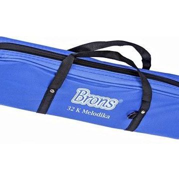 Brons 32 Tuşlu Mavi Melodika