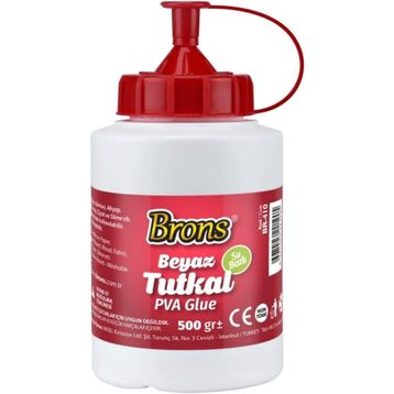 Brons 500 Gram Beyaz 6'lı Tutkal