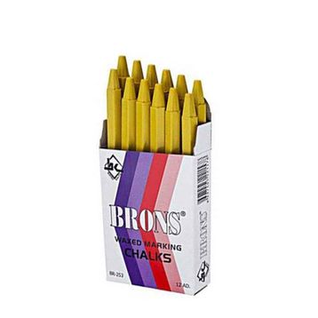 Brons Br-253 Sarı Marka Tebeşiri