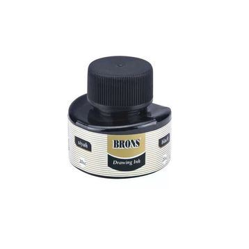 Brons BR-317 12 Adet Siyah Çini Murekkebi