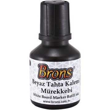 Brons BR-350 30 cc Siyah 12'li Kutu Tahta Kalem Mürekkebi