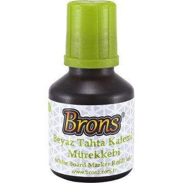 Brons BR-388 Açık Yeşil 30 ml Beyaz Tahta Kalem Mürekkebi