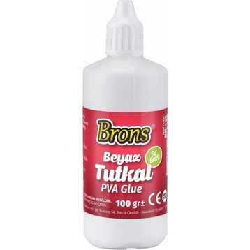 Brons BR-408 100 GR Su Bazlı Beyaz Tutkal
