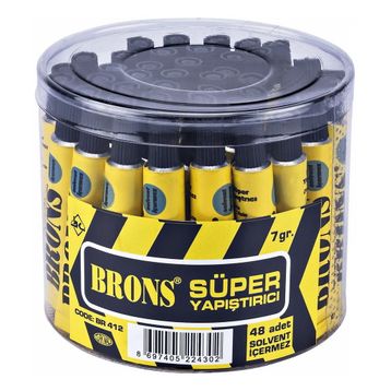 Brons BR-412 7 gr 48'li Kutu Yapıştırıcı