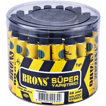 Brons BR-412 7 gr 48'li Kutu Yapıştırıcı