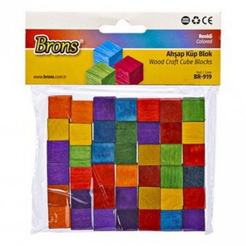Brons BR-919 Renkli Küp Blok