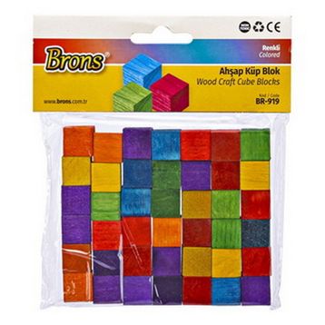 Brons BR-919 Renkli Küp Blok
