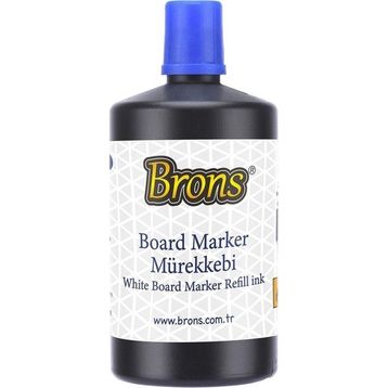 Brons Mavi 250 ml Beyaz Tahta Kalem Mürekkebi