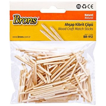 Brons Naturel Ahşap Kibrit Çöpü