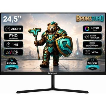 BRONZTURQ BTQ245FHD-A4 24 inç 200 Hz 1 ms Full HD IPS Gaming Monitör