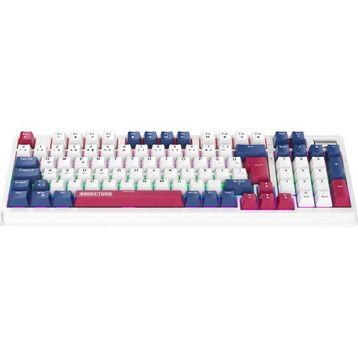 Bronzturq MK1116 Kırmızı RGB Red Switch Kablolu/Kablosuz Mekanik Gaming Klavye