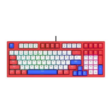 Bronzturq MK1140 Kablolu Kırmızı Mekanik RGB Gaming Klavye