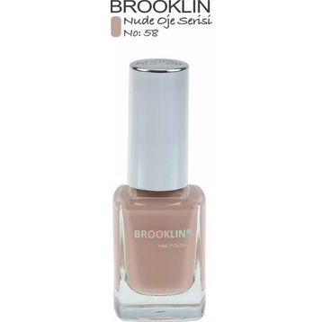 Brooklın Nail Polish Nude No:58 Oje