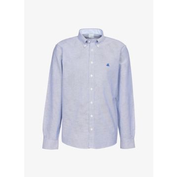Brooks Brothers BBSP23MSH091 Lacivert Slim Fit Klasik Yaka Erkek Gömlek