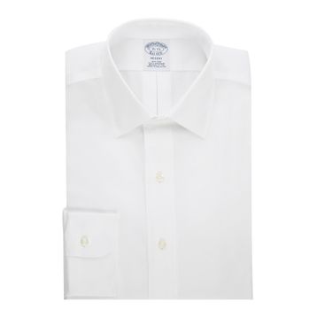 Brooks Brothers Beyaz Non Iron Erkek Gömlek