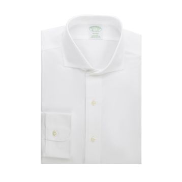 Brooks Brothers Beyaz Non Iron Erkek Gömlek
